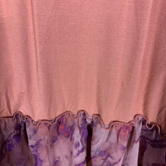 LOGO Lori Goldstein Women's M Flowy Cardigan - Picture 8 of 8